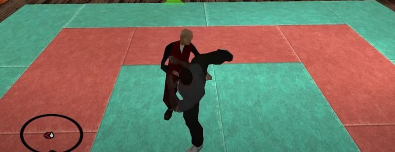 GTA San Andreas's combat was simpler (Image via BlaZe 92)